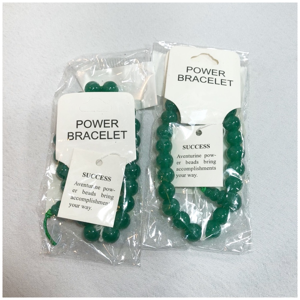 NWT 2 Green/Success Bracelets